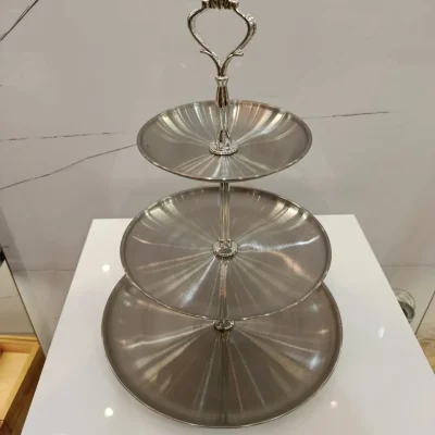 شیرینی خوری 3 طبقه سیلور