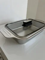 سوفله خوری درب پیرکس کوچک سیلور - تصویر 3