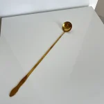 ملاقه پارچ طلایی