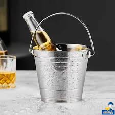 سطل یخ استیل سیلور